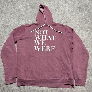 The Chosen TV Series "Not What We Were" Hoodie Burgundy Maroon Christian Sz 3XL